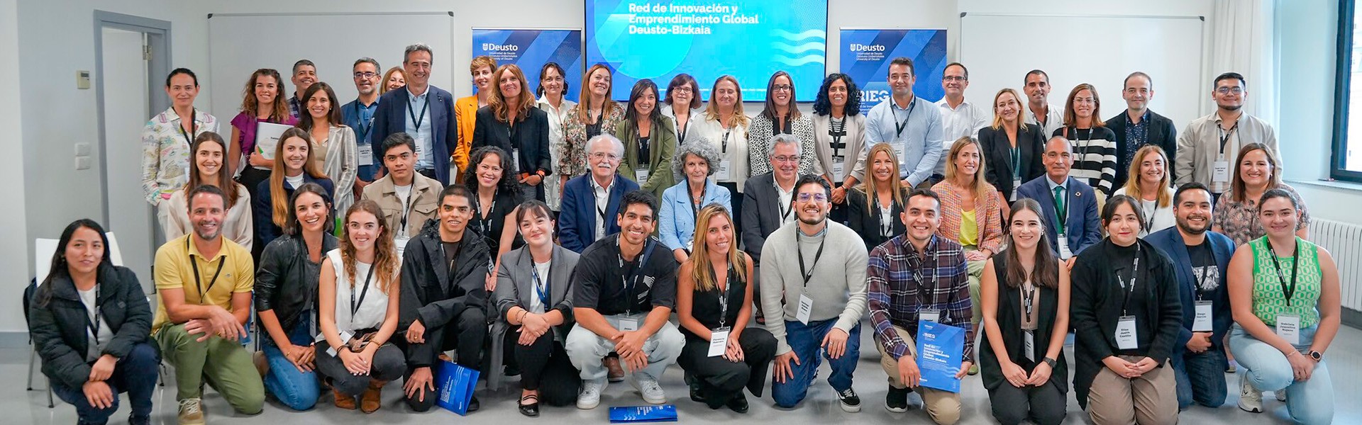 Acto de bienvenida a participantes y agentes de la Red de Innovación y Emprendimiento Global (RIEG) Deusto-Bizkaia